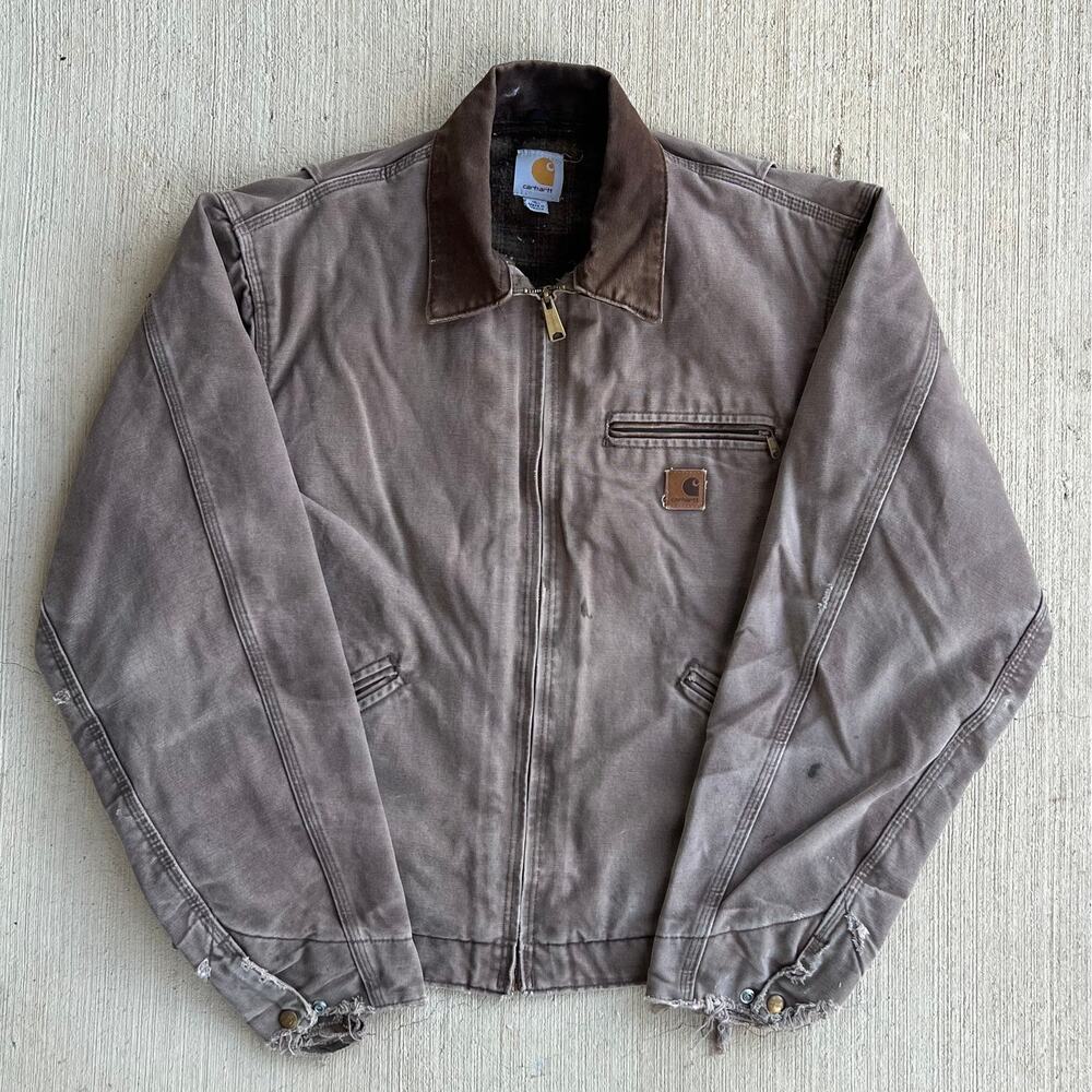 Carhartt J97 FWD faded brown Detroit work wear jacket